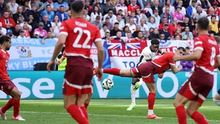 Англия оцеля с дузпи срещу Швейцария и е на полуфинал на Евро 2024