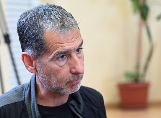 Гено Мрънков - баща на загиналия при катастрофа край Пловдив Никола Николов.