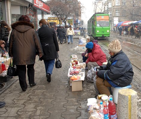 Ремонтът на центъра на София ще започне от ул. “Граф Игнатиев” догодина. СНИМКА: “24 ЧАСА”