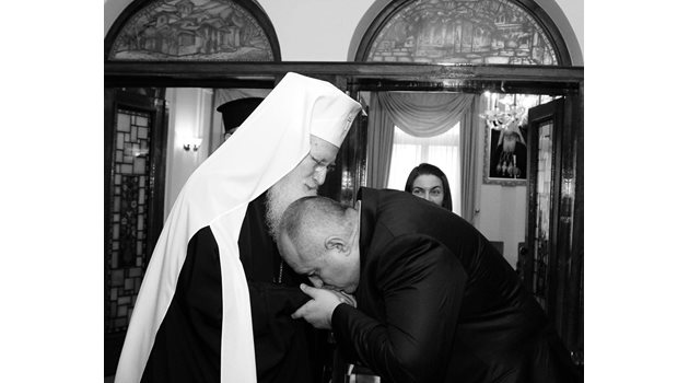 Патриарх Неофит и Бойко Борисов СНИМКА: Фейсбук