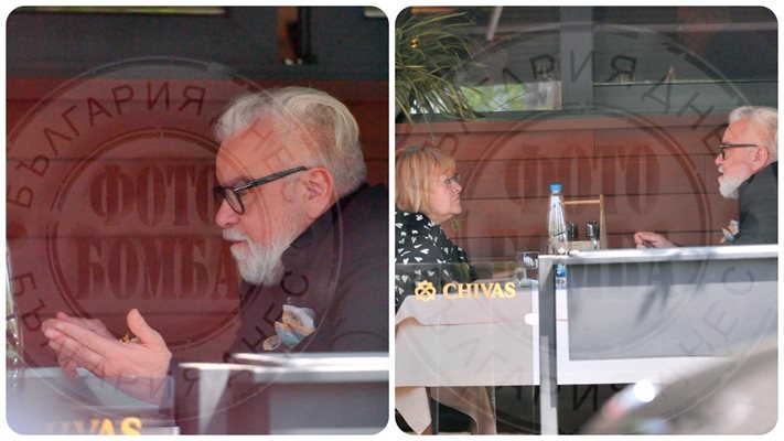 Владо Пенев на обяд с елегантна дама (снимки)