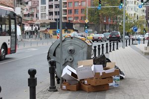 Идея: Контейнерите за смет в Пловдив ще се отварят с чип