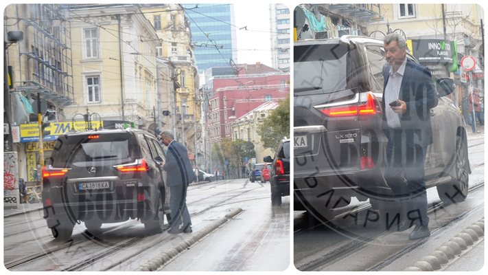 (ПАПАРАЦИТЕ ГО ХВАНАХА) Тодор Батков на работа в нарушение