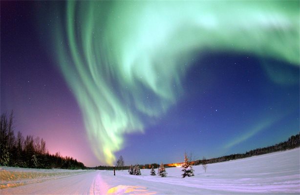 Северните сияния - най-ярки за последния половин век тази зима