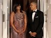 Мишел Обама в сияеща рокля за последен път като първа дама на САЩ (Снимки)