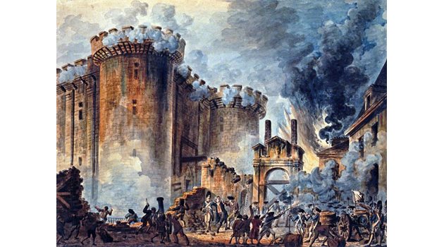Превземането на Бастилията по време на Френската революция