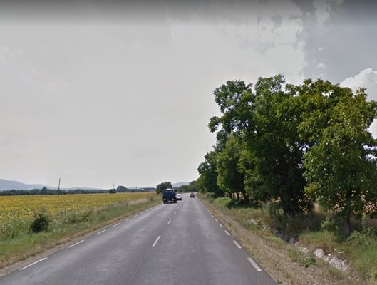 Пътят Калофер - Каазанлък СНИМКА: Google Street View