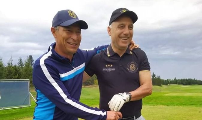Краси Балъков и Ицо Стоичков често играят голф
