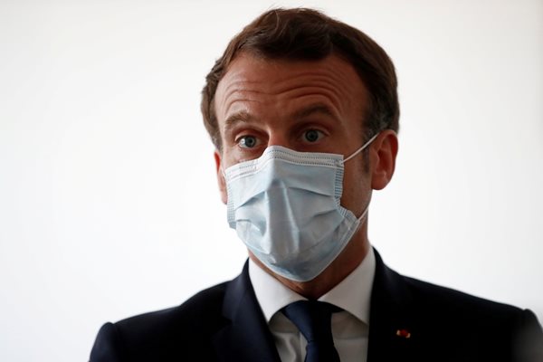 Френският президент Макрон Снимка: Ройтерс