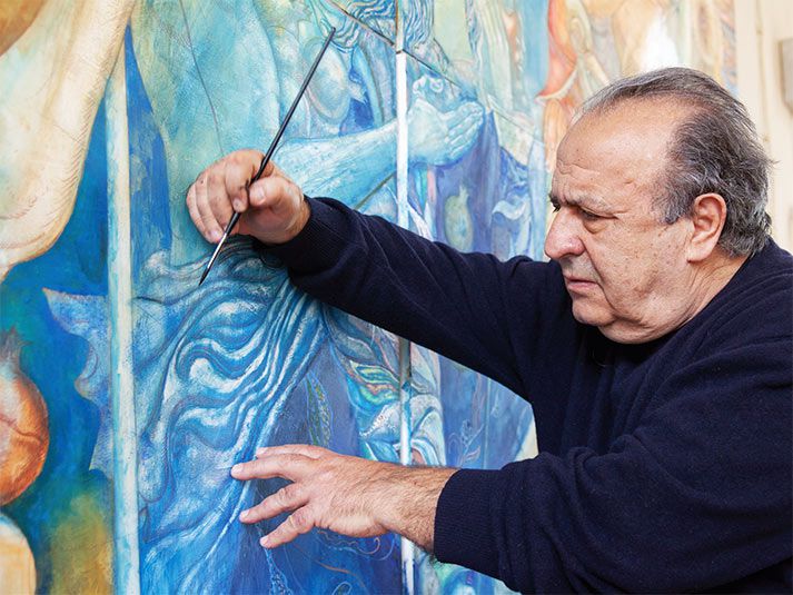 Българско училище във Виена разказва историята на художника Стоимен Стоилов