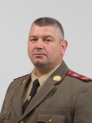 Старши сержант Цвятко Делков. Снимка пресцентър на министерство на отбраната