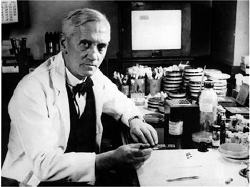 Александър Флеминг - откривателят на пеницилина. Снимка Архив