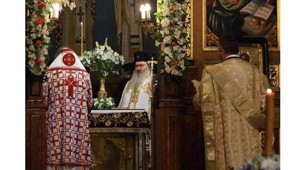 Панихидата за 40 дни от смъртта на патриарх Неофит