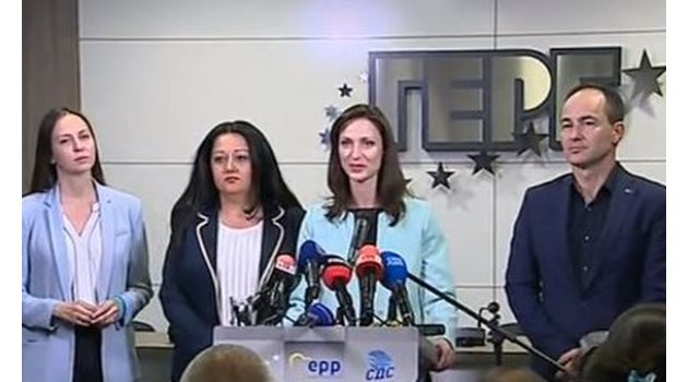 Мария Габриел, Андрей Ковачев, Ева Майдел и Лиляна Павлова Кадри: Нова телевизия