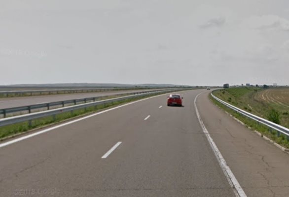 Пътят Бургас - София СНИМКА: Google Street View