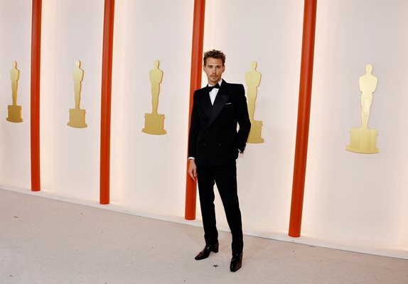 Един от претендентите за "Оскар" - Остин Бътлър, който се превъплъти в Елвис Пресли
СНИМКА: Ройтерс/Eric Gaillard