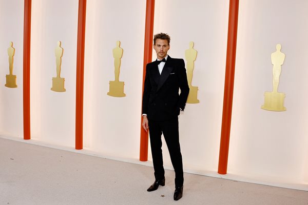 Един от претендентите за "Оскар" - Остин Бътлър, който се превъплъти в Елвис Пресли
СНИМКА: Ройтерс/Eric Gaillard