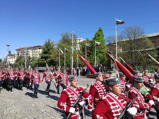 Денят на храбростта и празник на Българската армия  в София СНИМКА: Велислав Николов