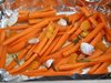 Запечени моркови с портокал