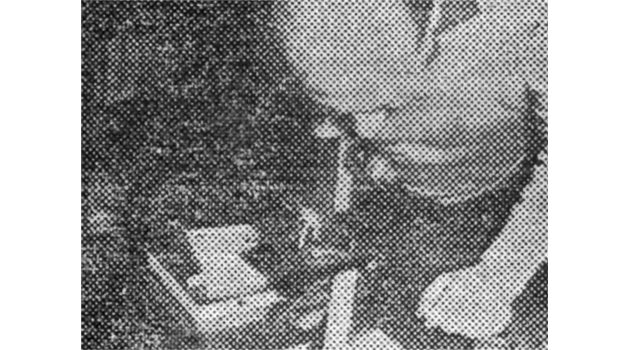 НОВОСТ: Радан Сарафов използва микрокамера за първи път в Източния блок.