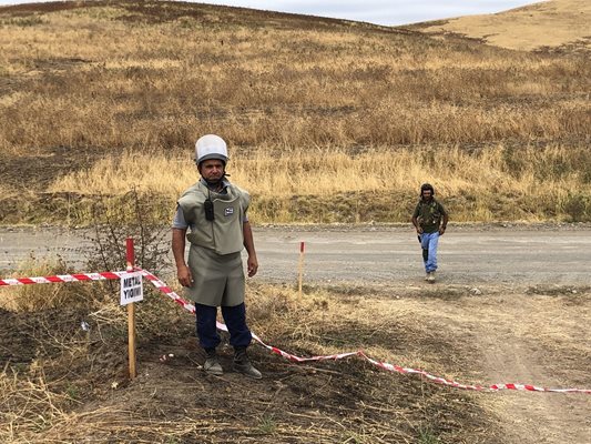ANAMA - азербайджанската агенция по разминиране прочиства освободените територии