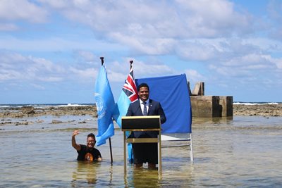 СНИМКИ: Фейсбук Ministry of Justice, Communication and Foreign Affairs, Tuvalu Government
