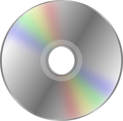 Обикновено при изхвърляне на CD-та златното фолио отива на сметището заедно с останалата част от диска. Снимка: Рixabay