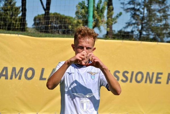 Българско момче вкара първи гол за "Лацио"