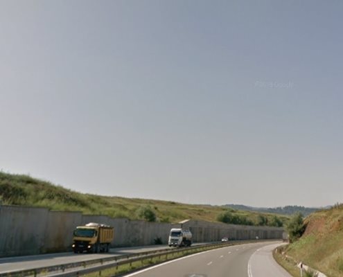 Пътят Перник - София СНИМКА: Google Street View