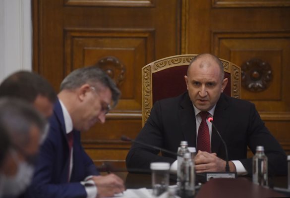 Мустафа Карадайъ на консултации при президента Румен Радев