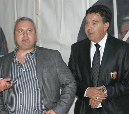 Коко Динев и Атанас Узунов във времето, когато стояха един до друг. Снимка: Наташа Манева