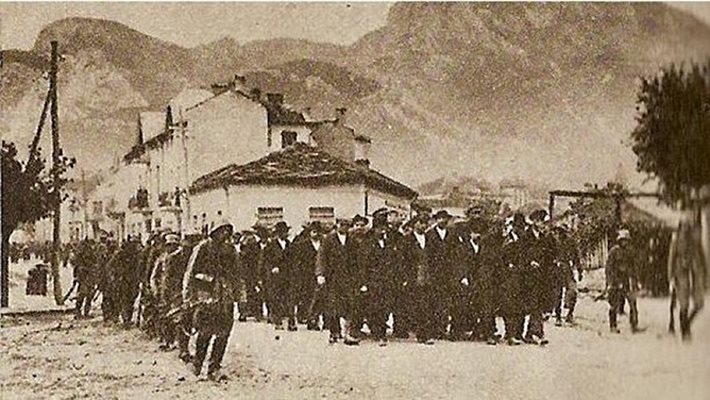 Арестувани въстаници във Враца, септември 1923 г.