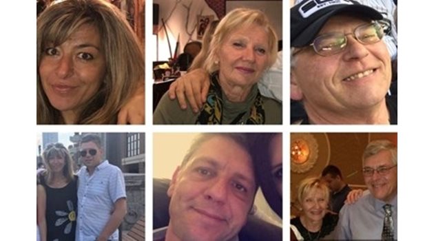 Застреляните българи в Чикаго - младото семейство, майката на Ивайло Попов и нейният американски партньор.