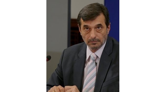 Президентът на КТ "Подкрепа" Димитър Манолов СНИМКА: Архив