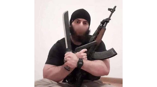 Терористът Куйтим Фейзулаи. СНИМКА: MKD.MK