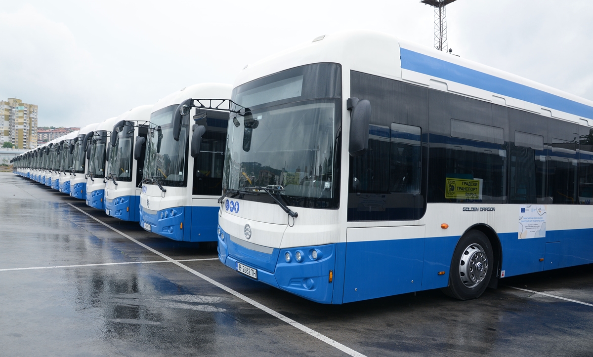 Новите електробуси тръгват скоро във Варна
