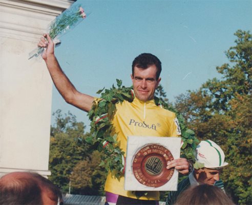 Колоездачът Павел Шуманов е един от предложените за почетни граждани на Сливен.
Снимка: Архив