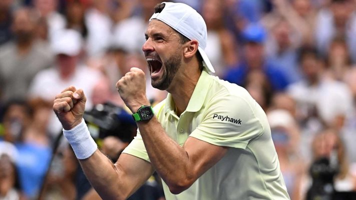 ГОЛЯМ И ВЕЛИК! Гришо най-стар на US Open