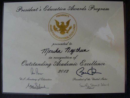 Сертификатът подписан от Барак Обама.