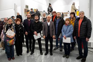 Кметът Костадин Димитров връчи годишните награди на Дружеството на пловдивските художници