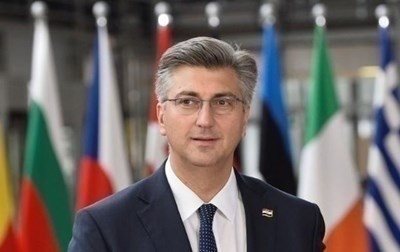 Премиерът на Хърватия Андрей Пленкович СНИМКА: Ройтерс