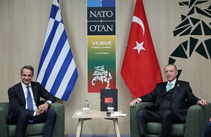 Ердоган и Мицотакис се срещнаха във Вилнюс