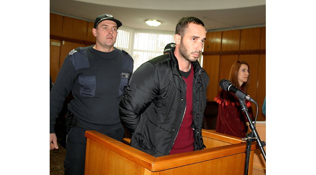 Илиян Рангелов в съда.