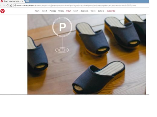 Хотел предложи самопаркиращи
се чехли и възглавници (ВИДЕО)
