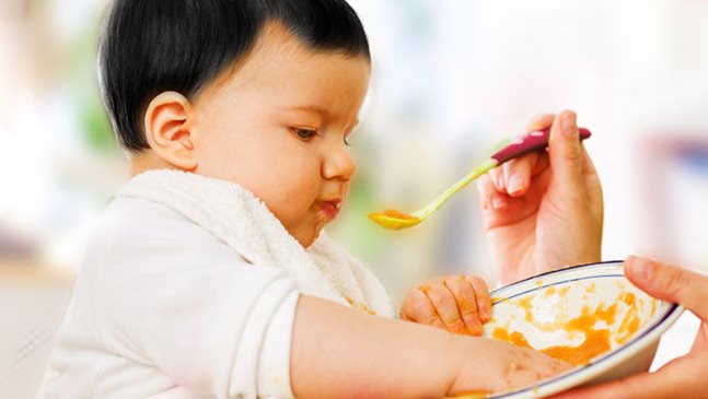 5 полезни храни за бебето