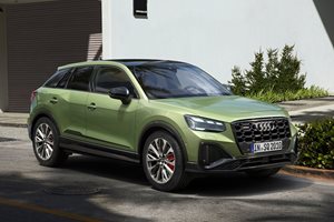 Последният вариант на Audi SQ2. Снимки: Audi