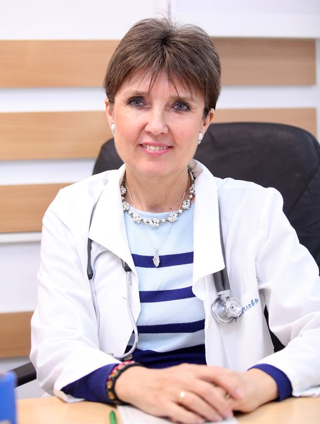 Д-р София Ангелова е специалист по белодробни болести и по вътрешни болести. Председател е на Националната асоциация за профилактика на белодробните болести. Членува в Дружеството по белодробни болести, Европейското респираторно дружество и Дружеството по нетрадиционна китайска медицина.