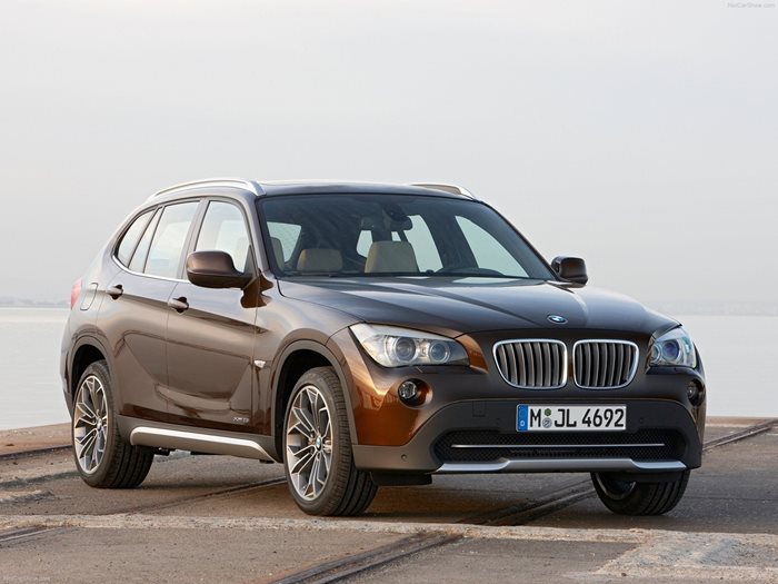 BMW X1 е със задвижване на предните колела. Снимка: БМВ