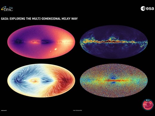 Оповестиха данни за почти 2 млрд. звезди в Млечния път