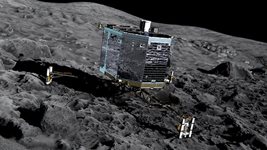 Сондата Philae вече е стабилна върху кометата, изпраща първите си снимки